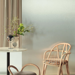 Bistra 61857 Dining Armchair - Natural Lacquered Rattan / Fabric B (Reales Pattern 002)