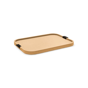 Puccini Rectangular Tray - Bronze/Leather A (Calfskin Golf Cappucino G42)