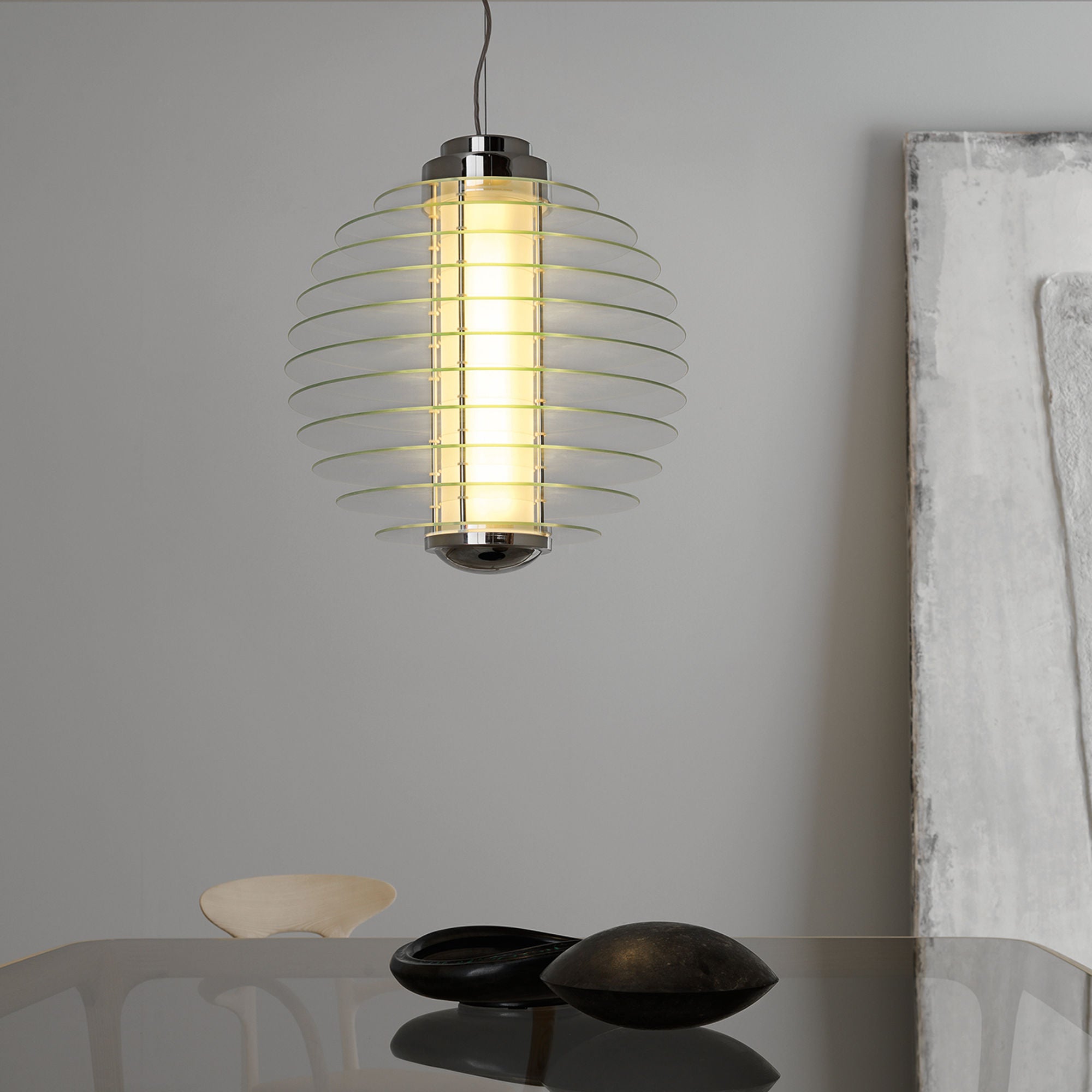 0024 Medium Pendant Lamp - Clear-2