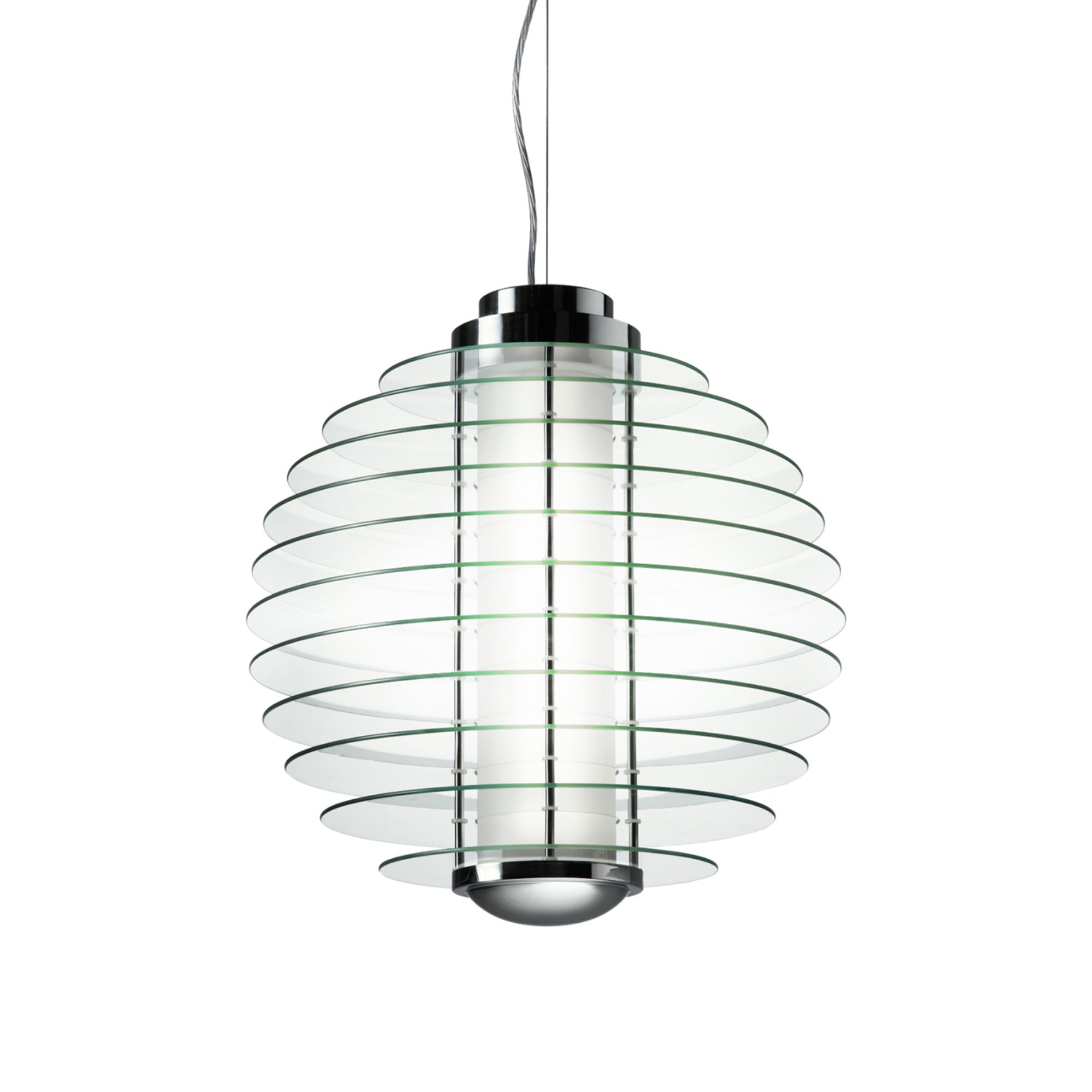 0024 Medium Pendant Lamp - Clear-1