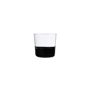 Light Water Glass - Black/Clear