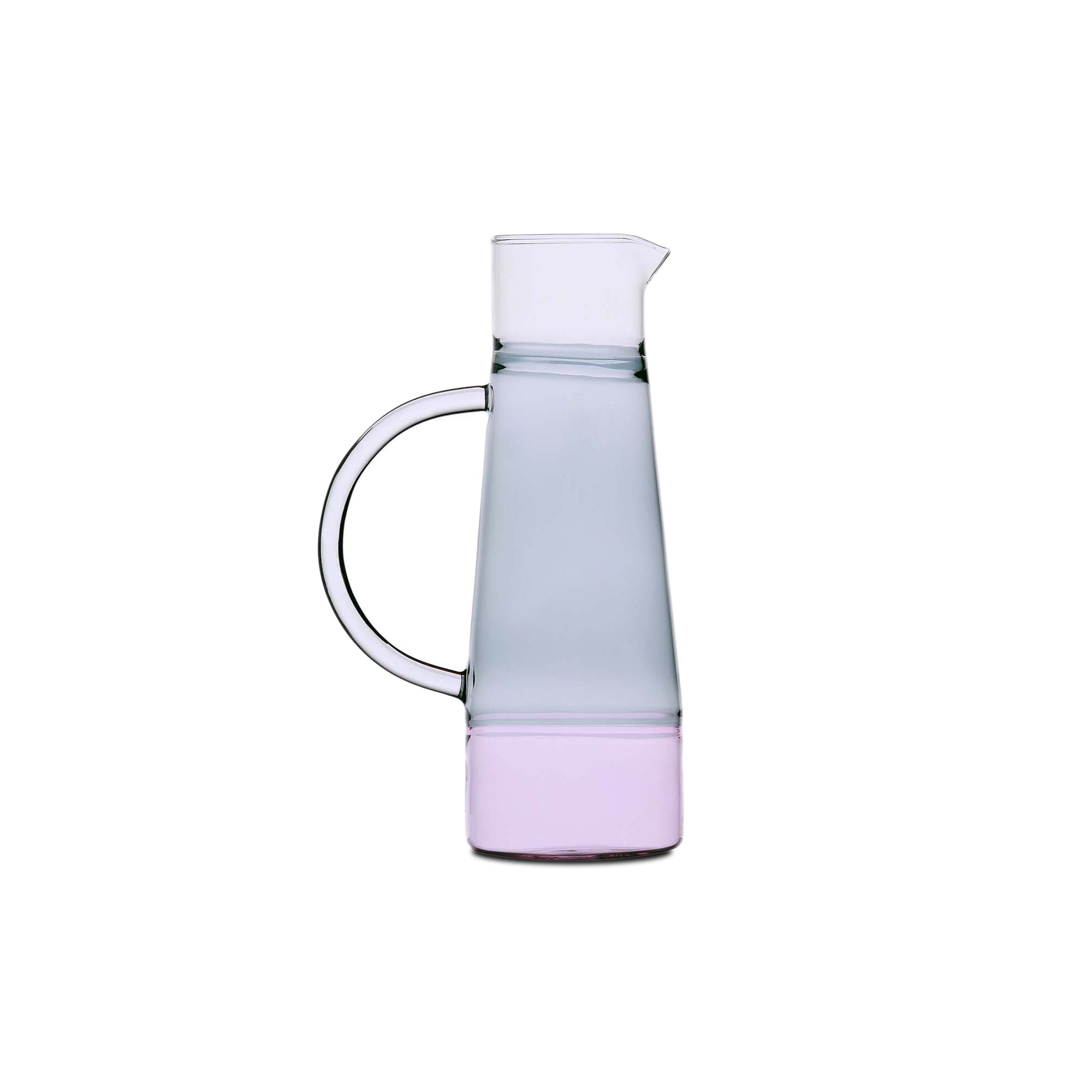 Caipirinha High Jug - Pink/Smoke/Clear