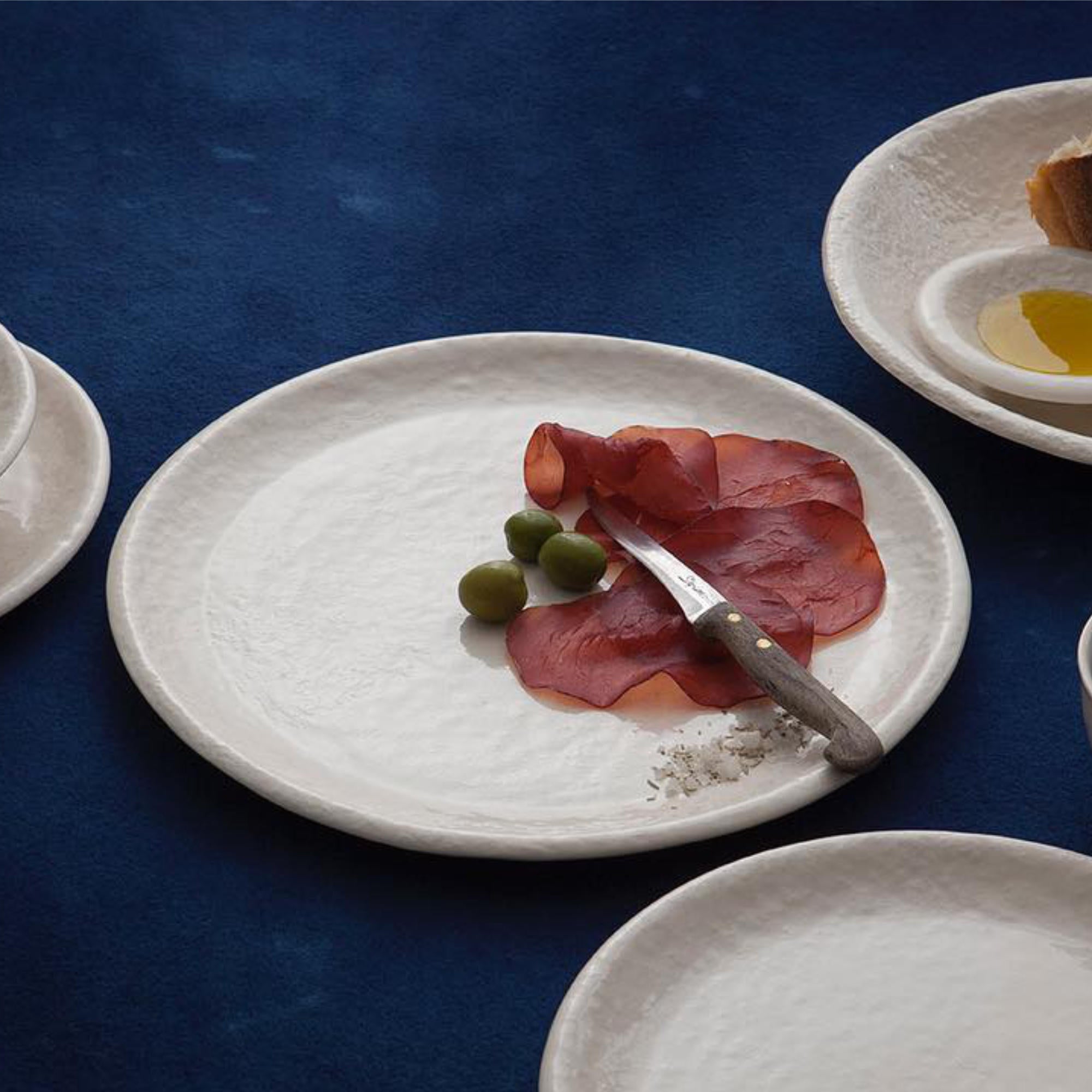 Crockery Large Platter - White-3