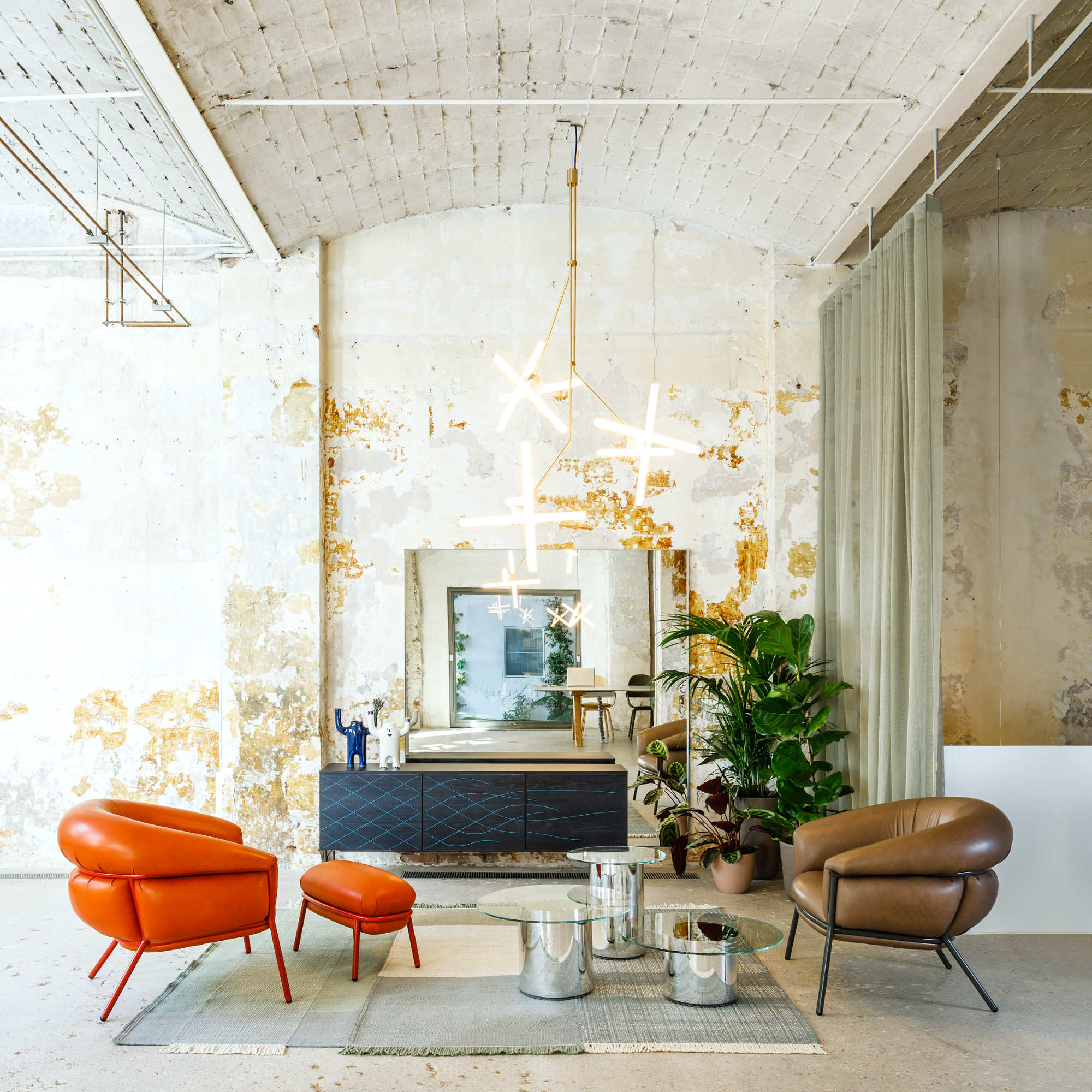 Grasso Armchair - Leather S (Dream Clay S45)