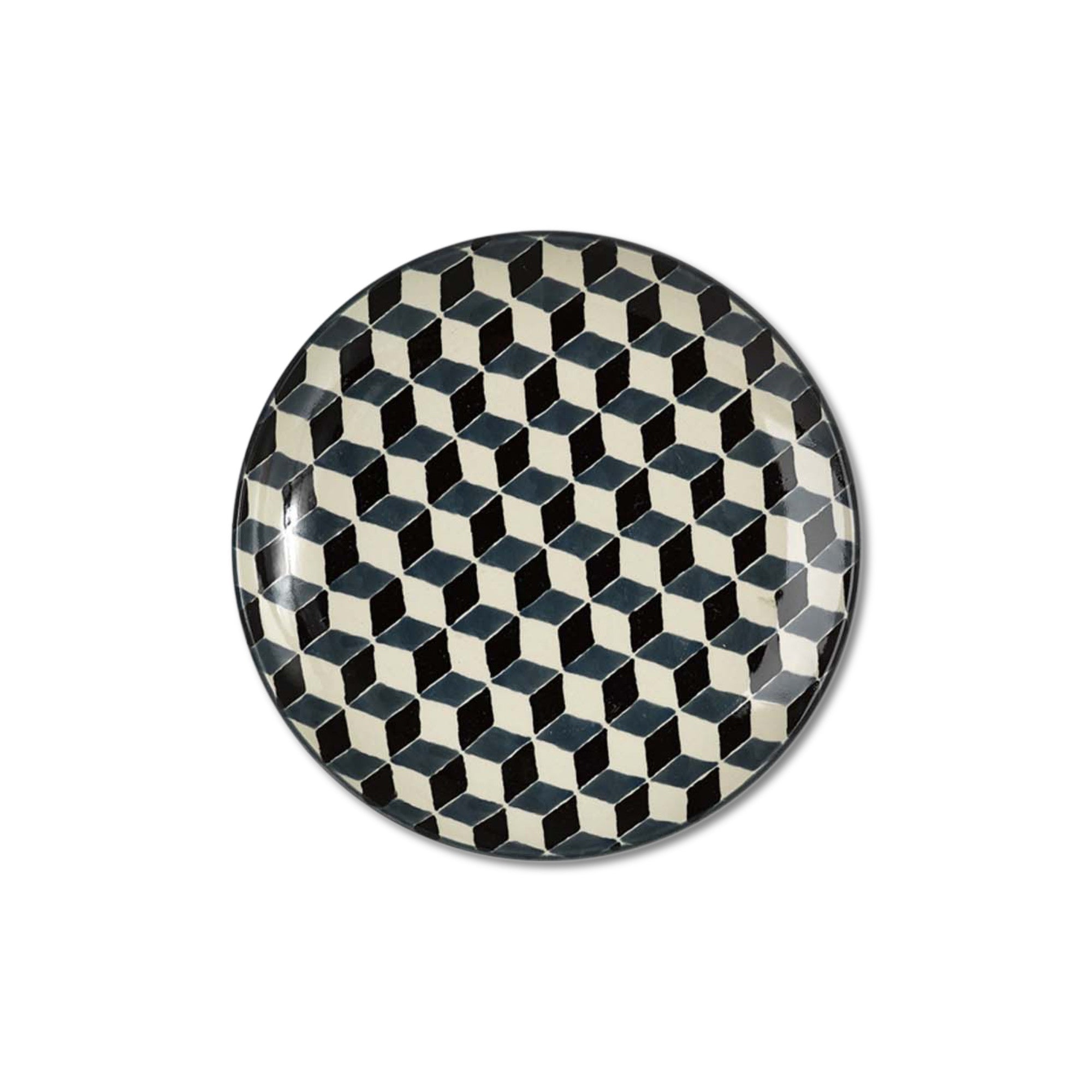 3D Plates - XL - Black (Set of 4)