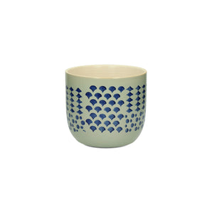 Domburg Flower Pot - S - Ceramic Blue