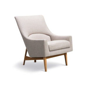 A-Chair 6540 Armchair - Oak Lacquered/Fabric 2 (Sunniva 717)