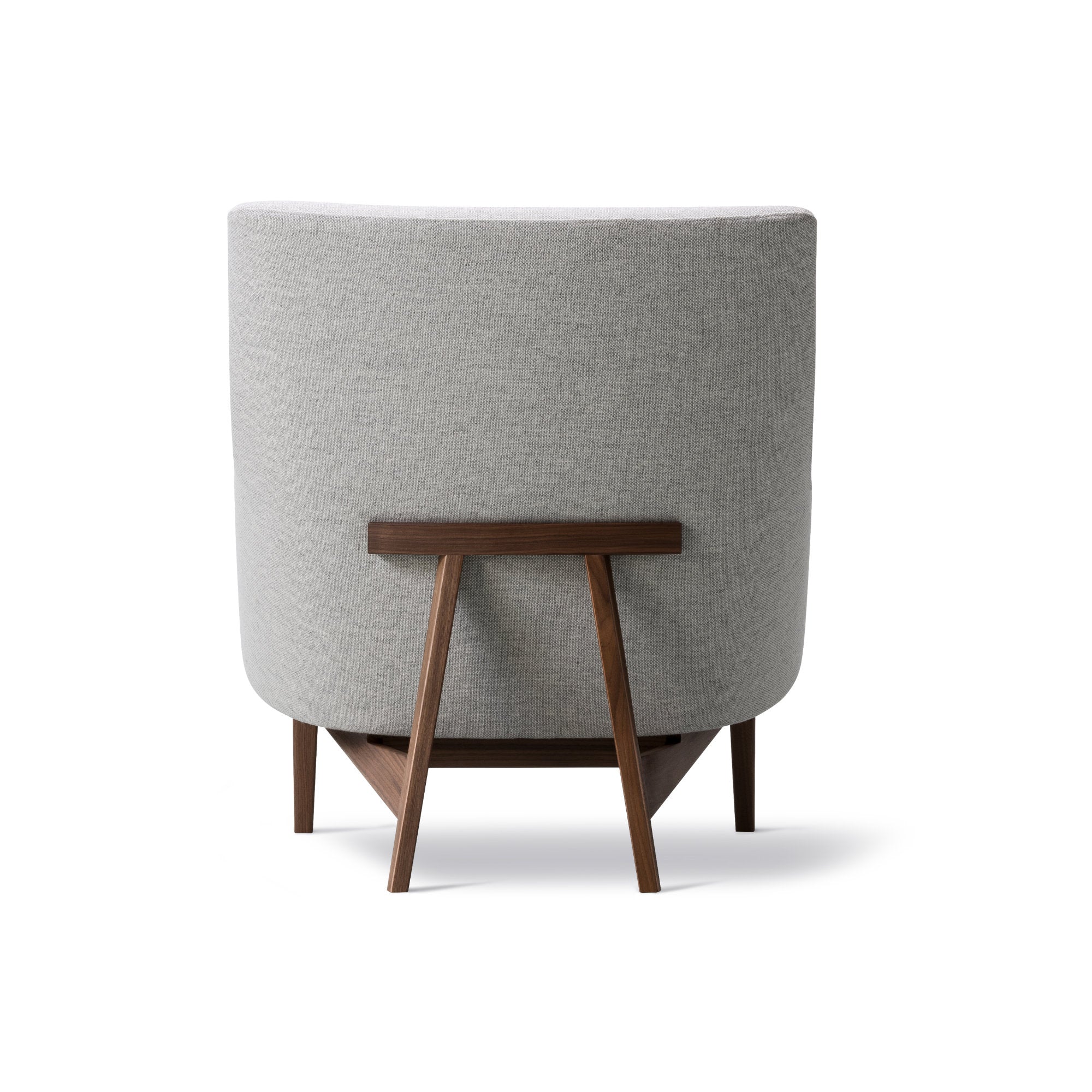 A-Chair 6540 Armchair - Walnut/Fabric 2 (Hallingdal 110)-7