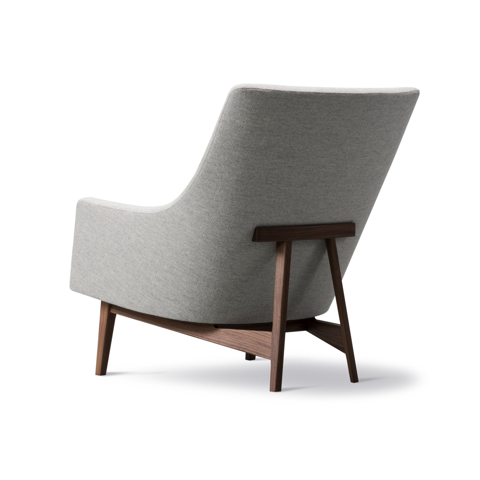 A-Chair 6540 Armchair - Walnut/Fabric 2 (Hallingdal 110)-5
