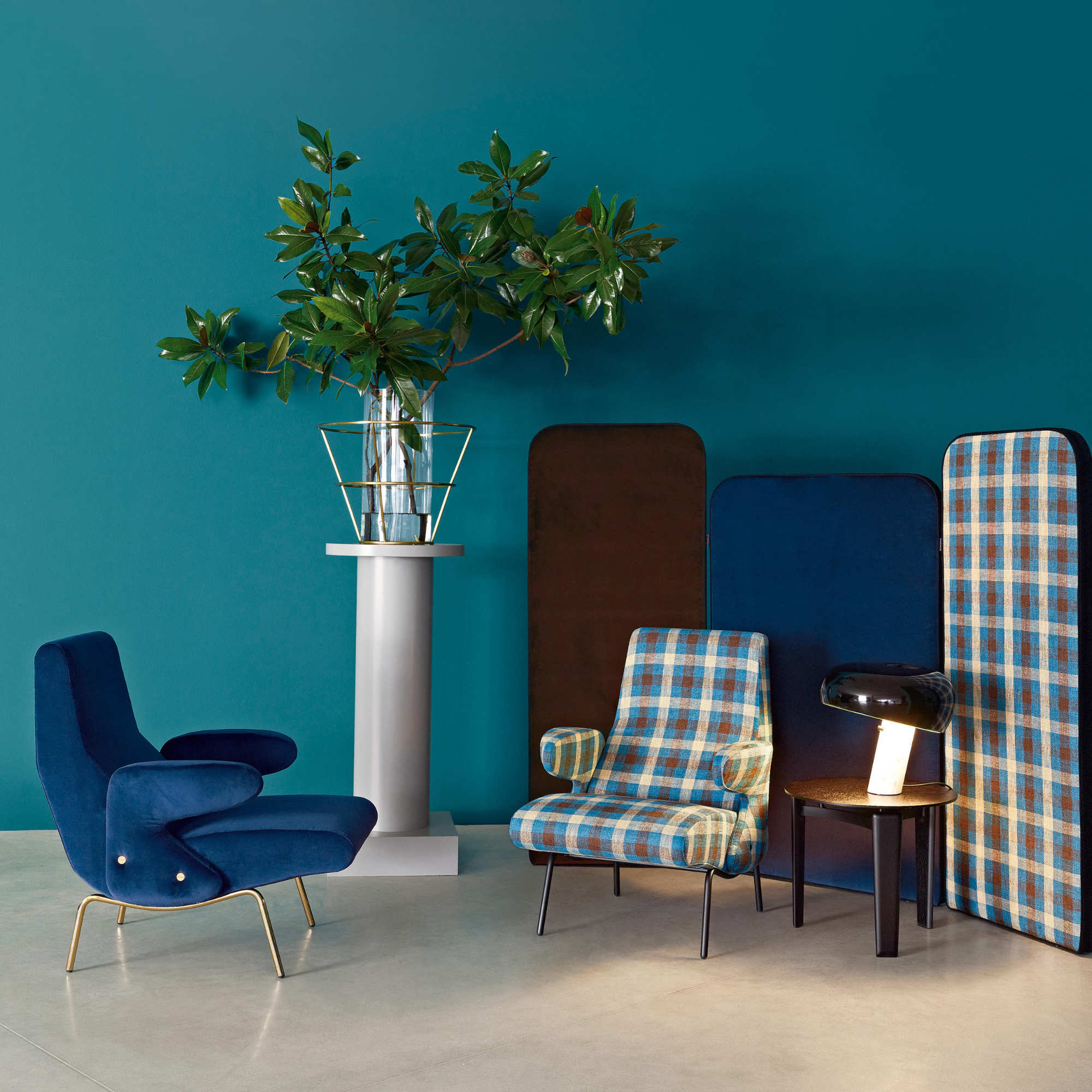 Delfino 10659 Armchair - Velvet T4 (Bombay 90)-4