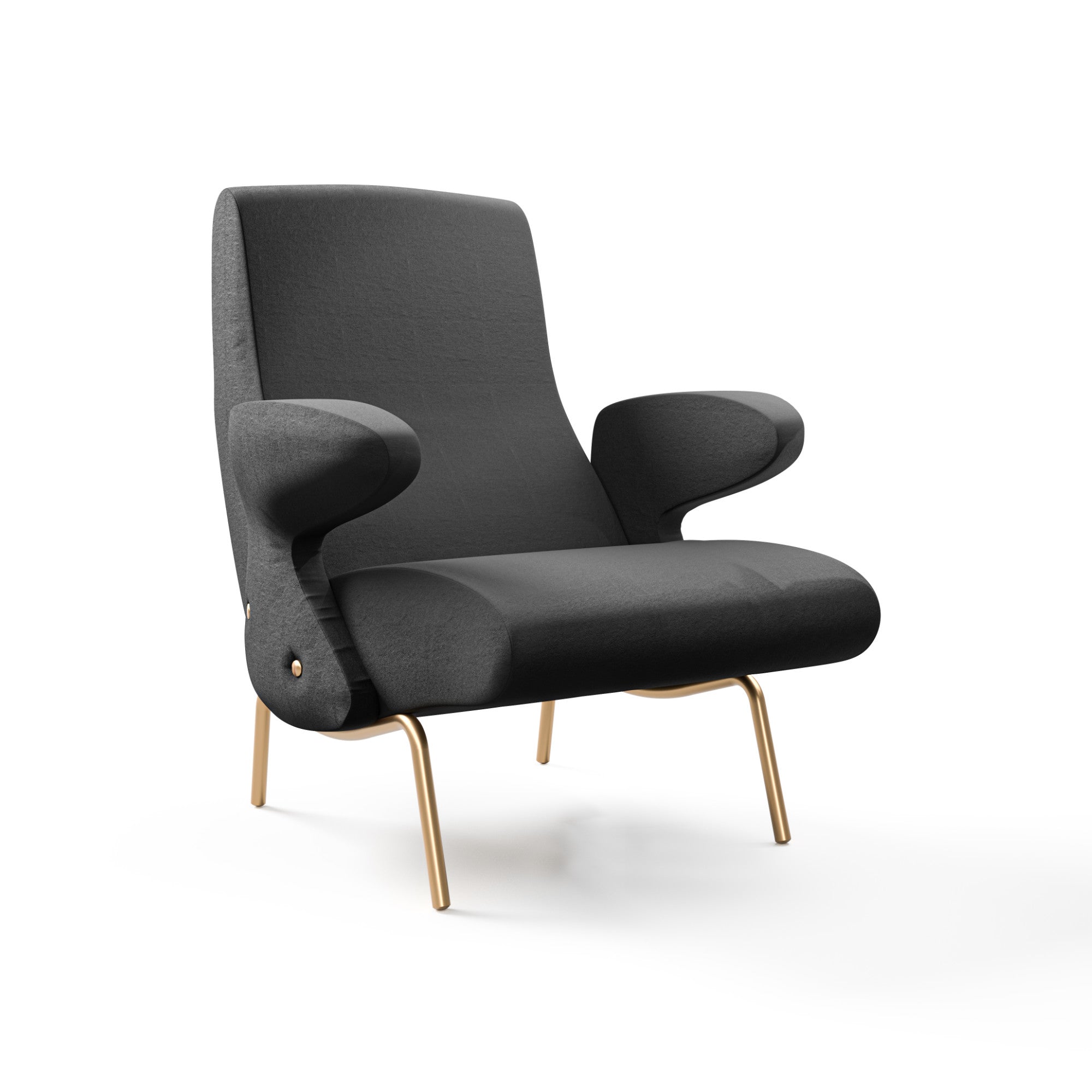 Delfino 10659 Armchair - Velvet T4 (Bombay 90)