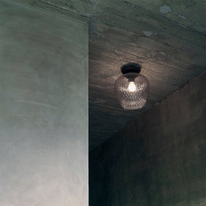 Blown SW5 Ceiling Lamp - Silver