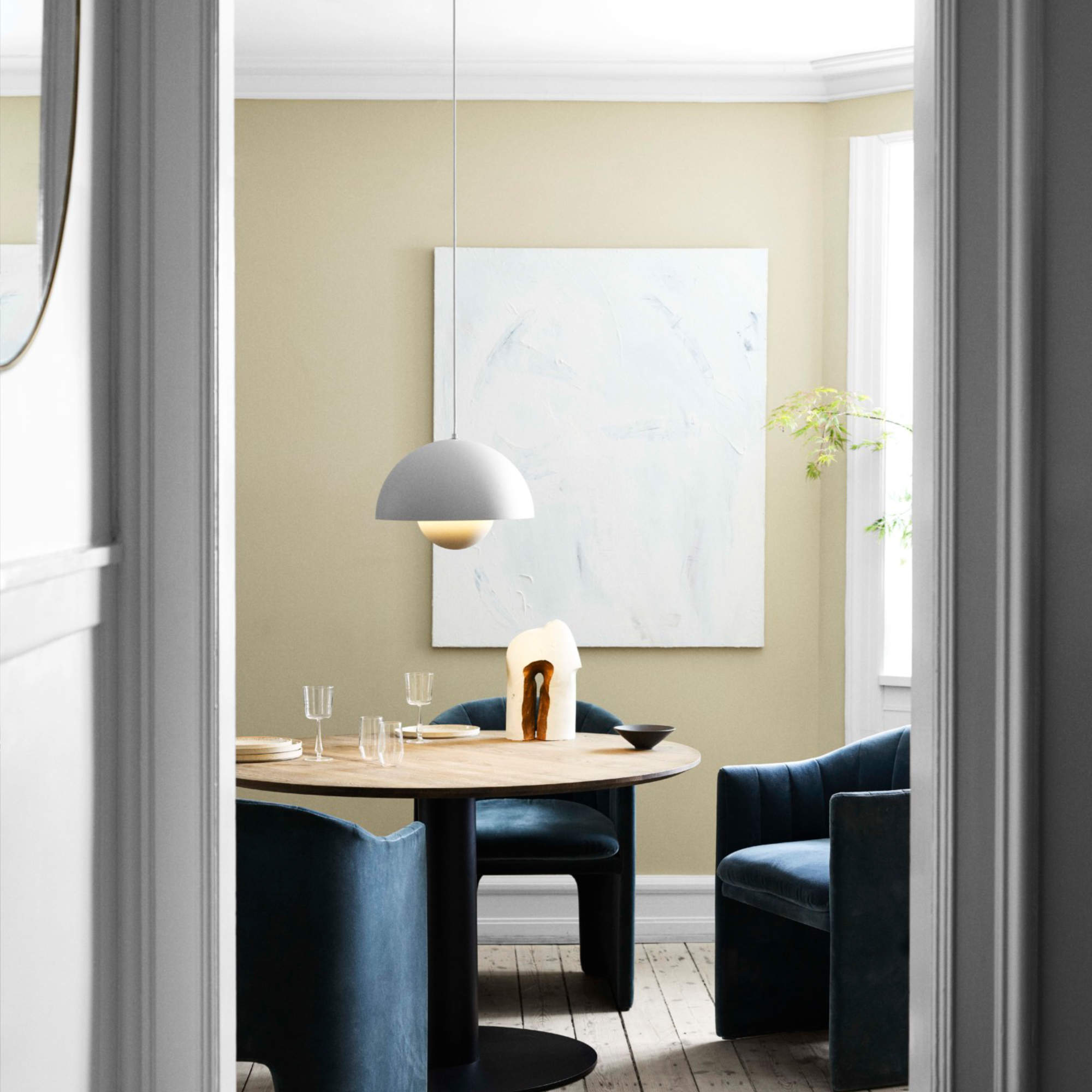 Flowerpot VP7 Pendant Lamp - Matt Light Grey