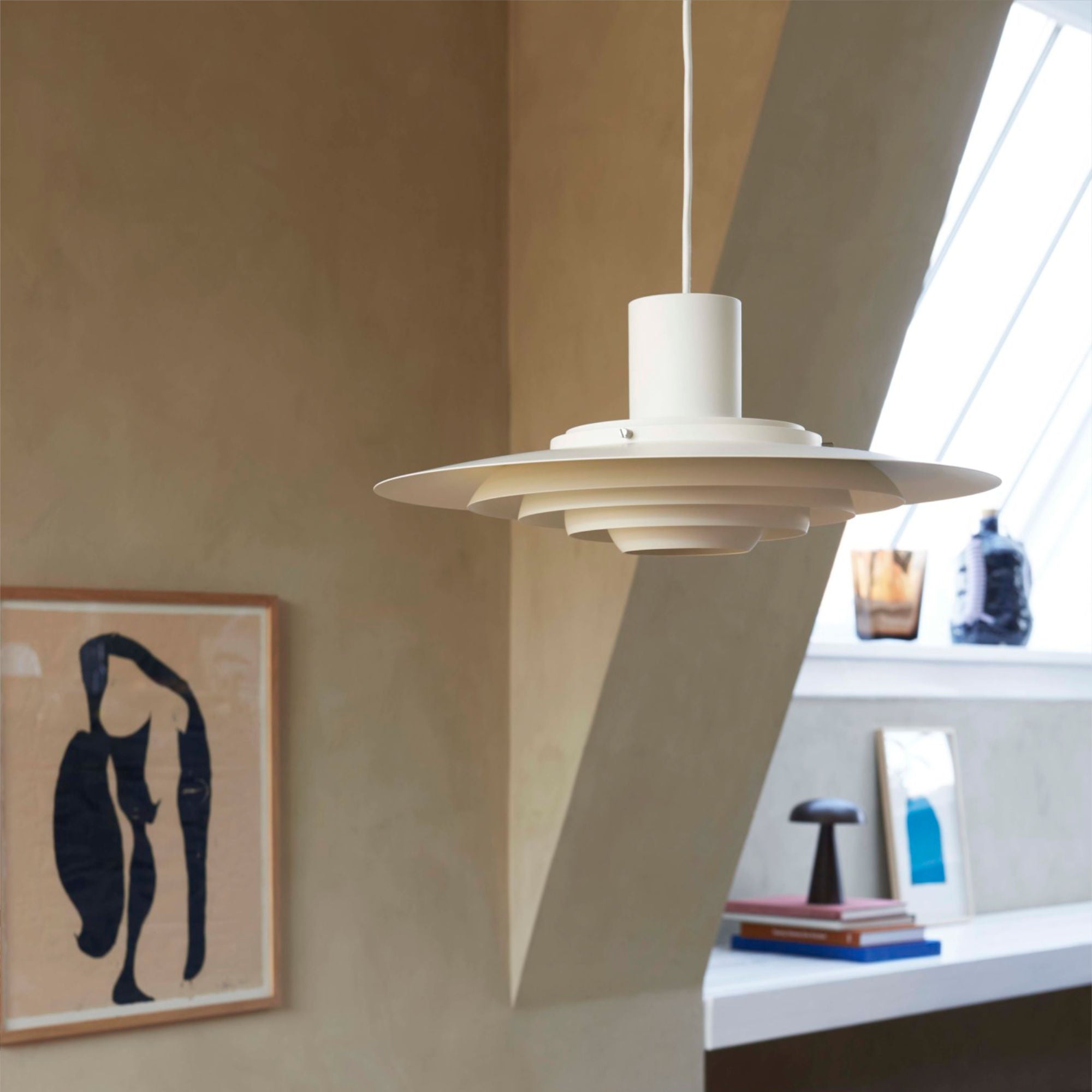 P376 KF1 Pendant Lamp - Matt White-3