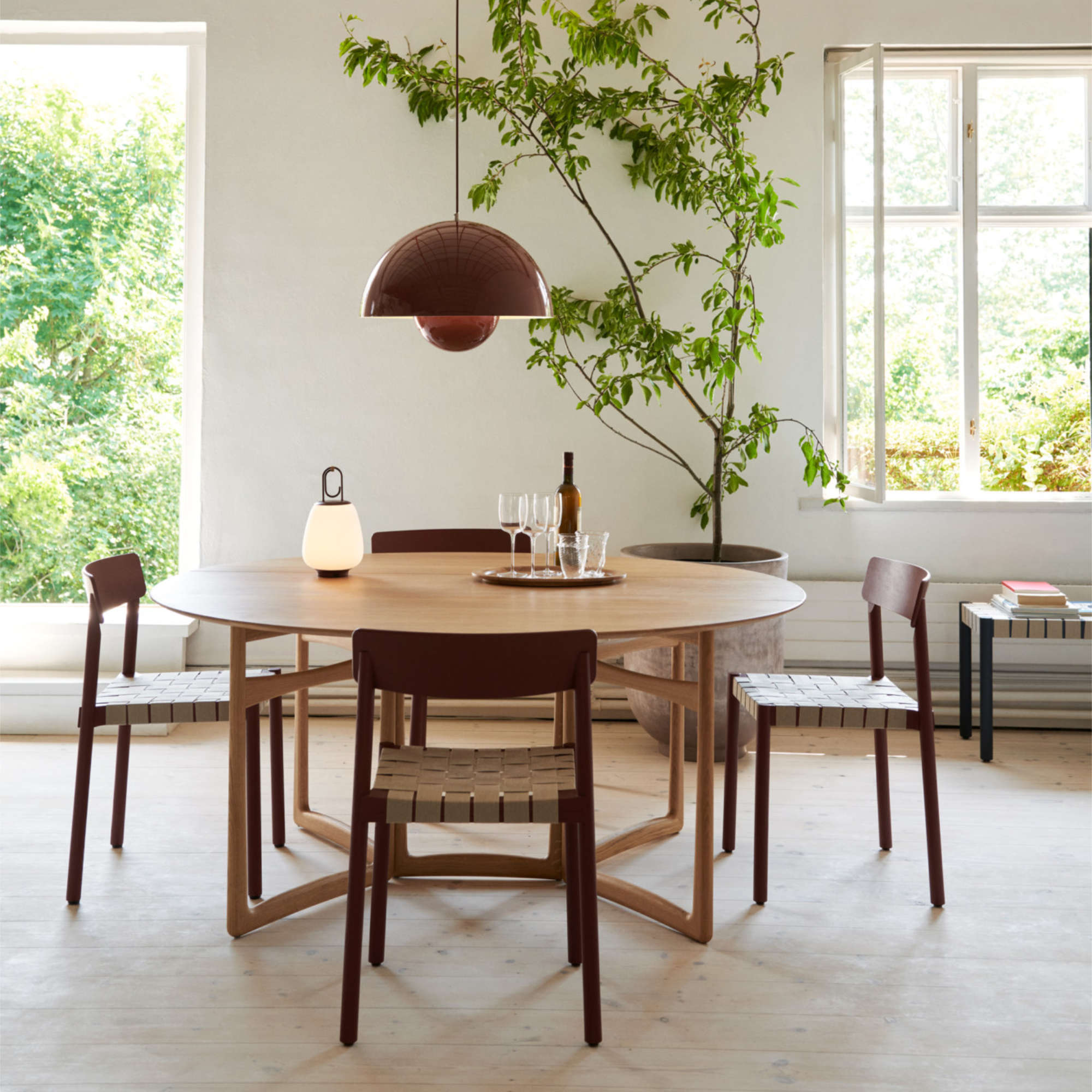 Drop Leaf HM6 Dining Table - Oak-3