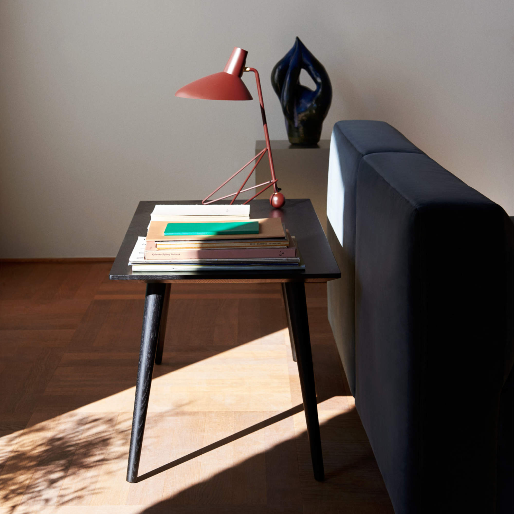 In Between SK23 Coffee Table - Black Lacquered Oak
