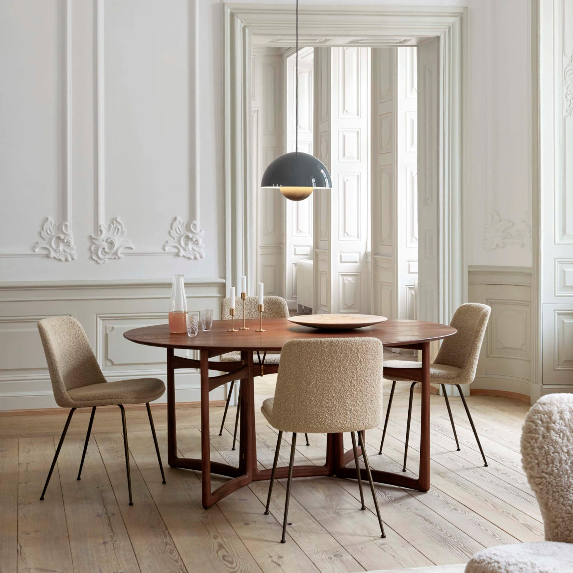 Flowerpot VP7 Pendant Lamp - Stone Blue