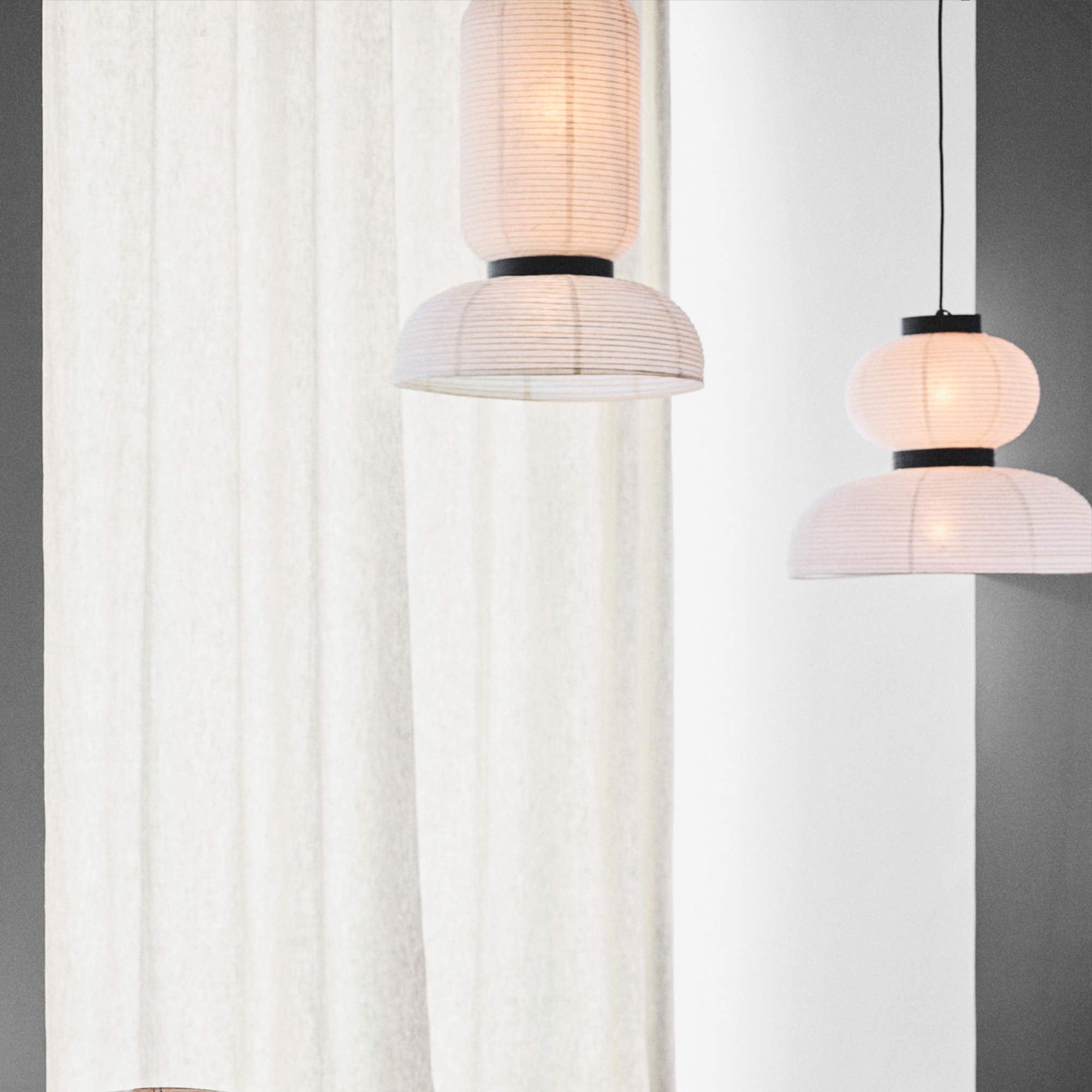 Formakami JH3 Pendant Lamp - Ivory White-3