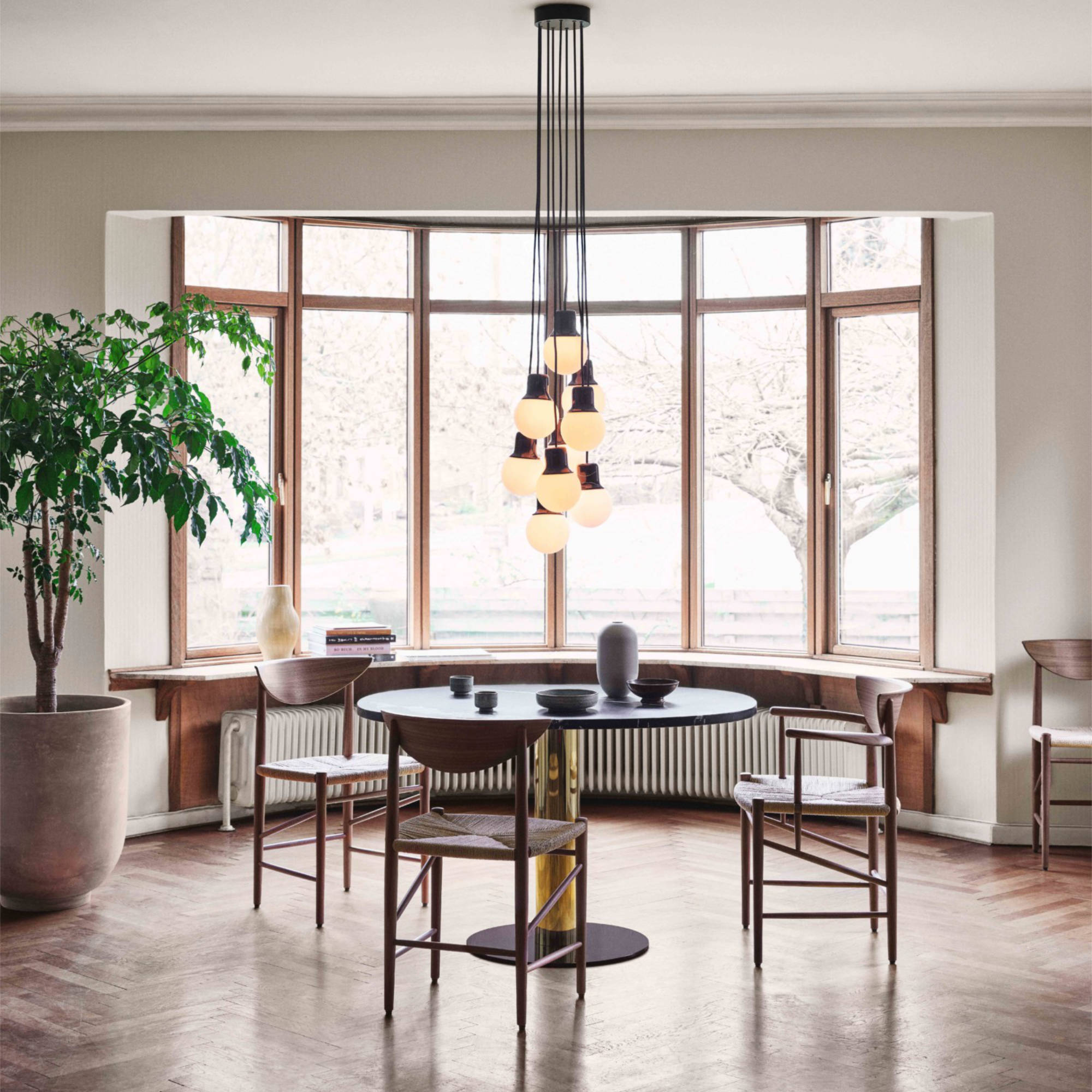 Drawn HM3 Dining Chair - Walnut/Natural Paper Cord