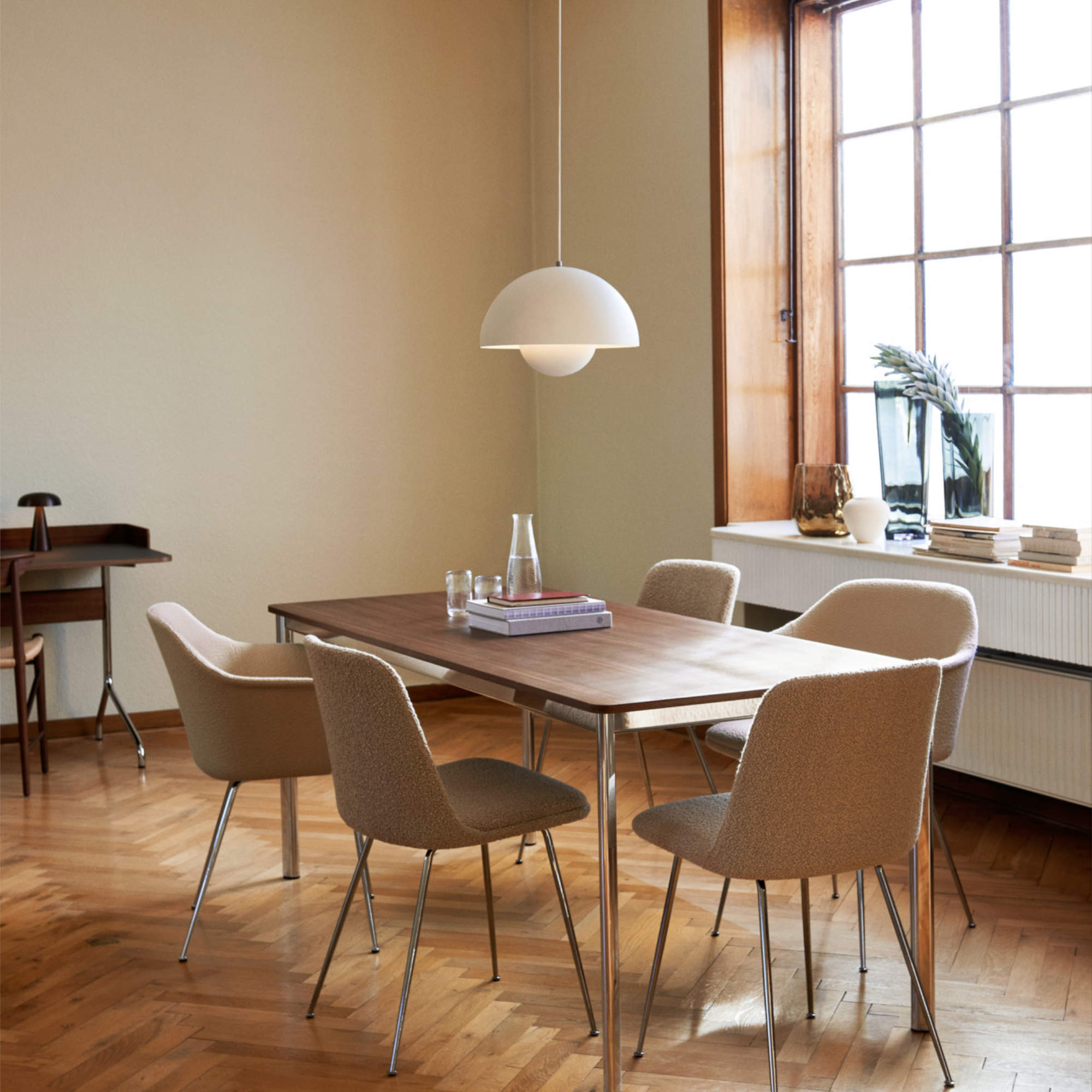 Flowerpot VP7 Pendant Lamp - Matt White