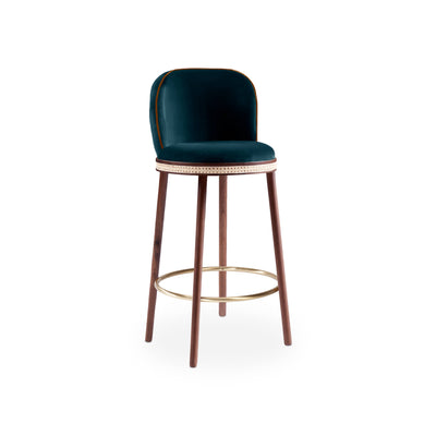 Alma Counter Stool - Velvet 2 (Velvet Duck)