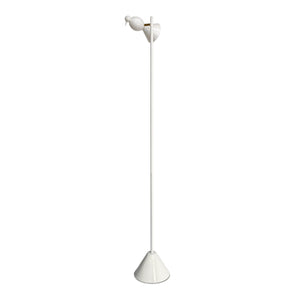 Alouette 1 Bird Floor Lamp - White