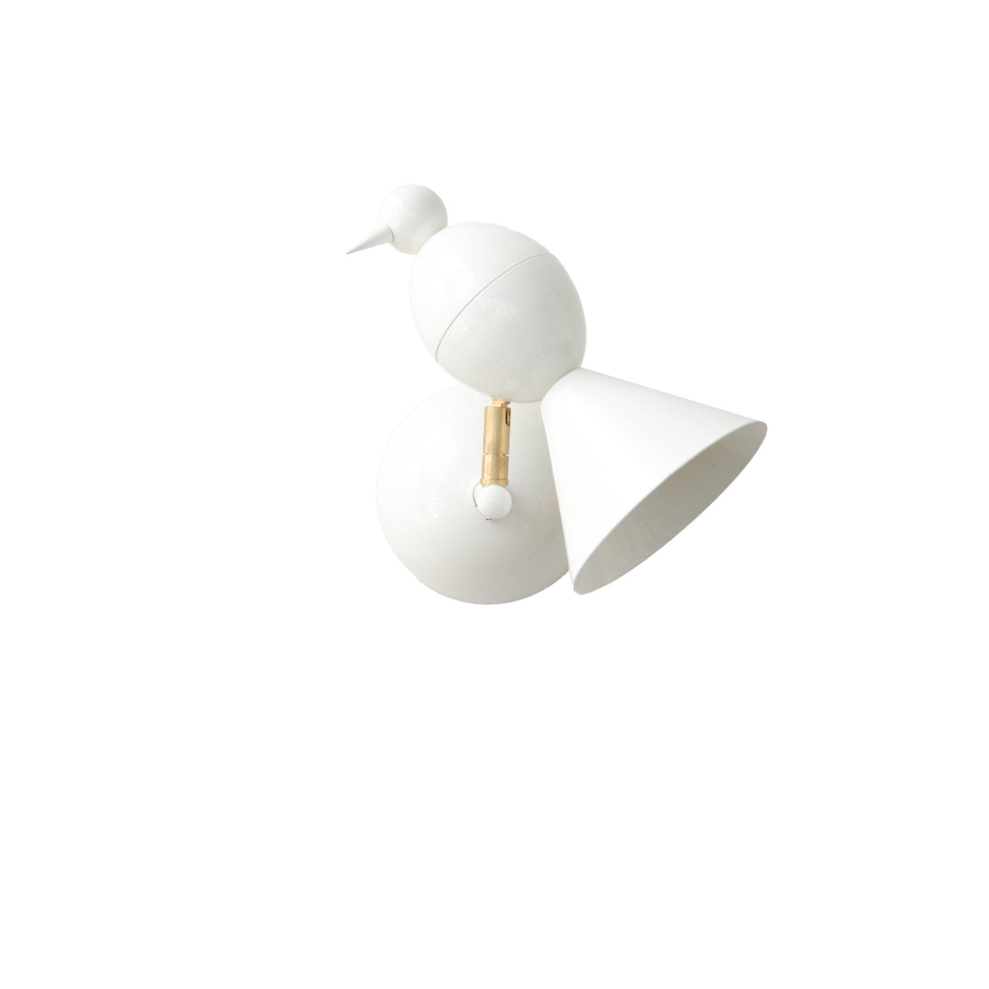 Alouette 1 Bird Wall Lamp - White