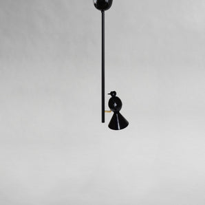 مصباح سقف Alouette I 1 Bird - أسود/أبيض
