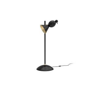 Alouette Table Lamp - Black/Brass