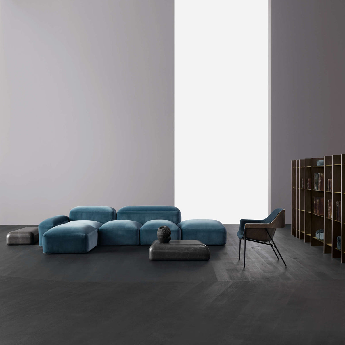 Lapis Sofa – 338x70 / Velvet (Nobilis 13)-2