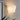 مصباح حائط كبير من أناناس - أبيض