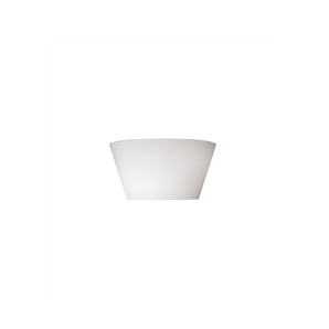 مصباح حائط متوسط ​​الحجم من أناناس - أبيض