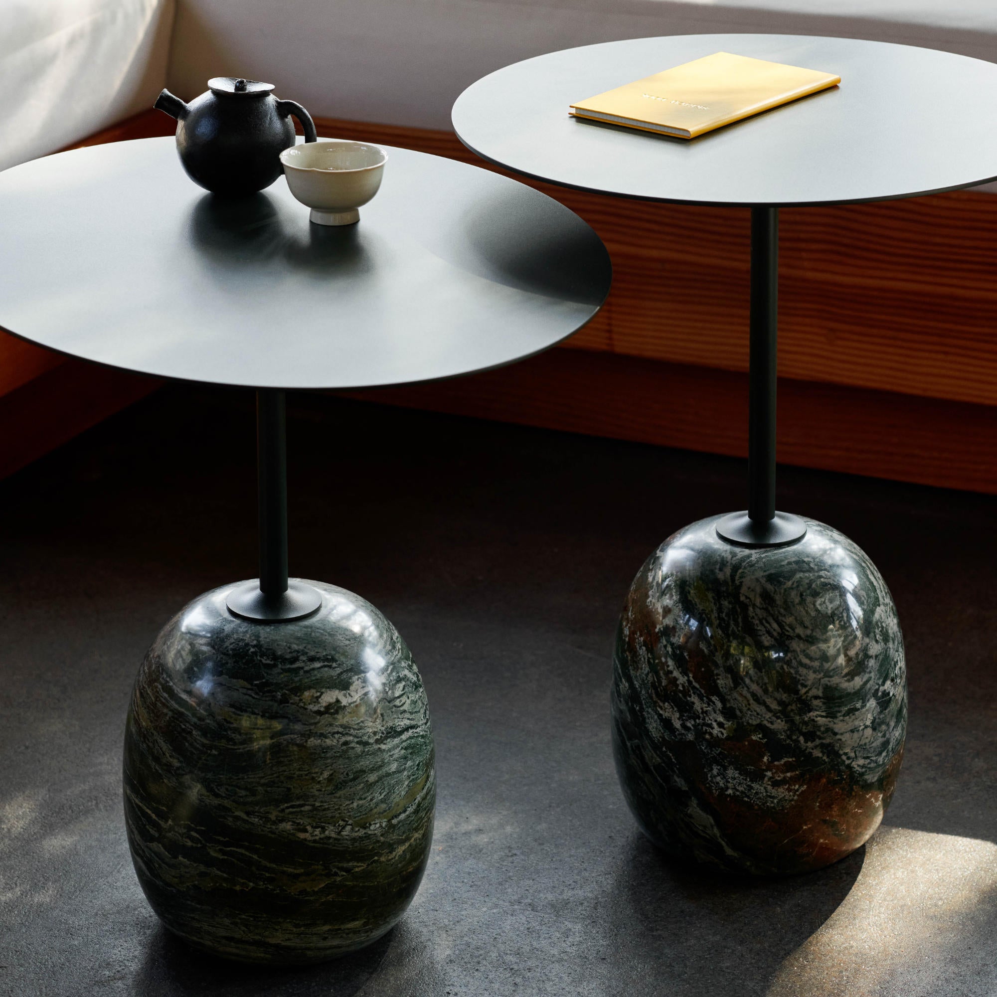 Lato LN9 Side Table - Verde Alpi/Deep Green-5