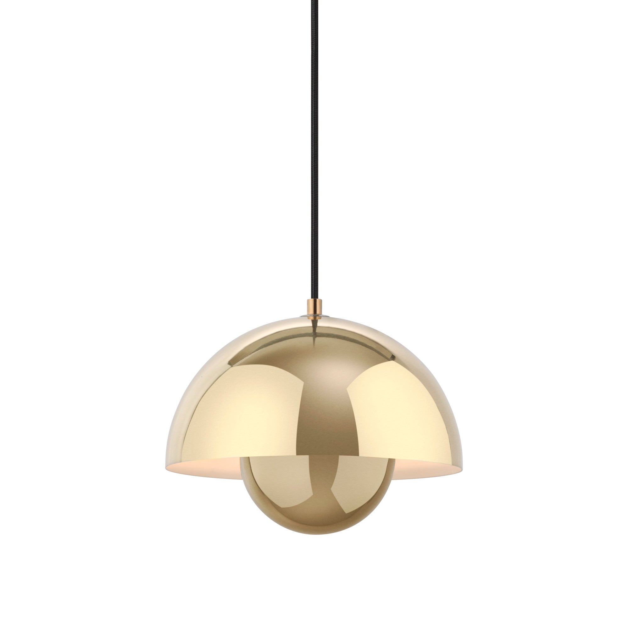 Flowerpot VP1 Pendant Lamp - Brass Plated