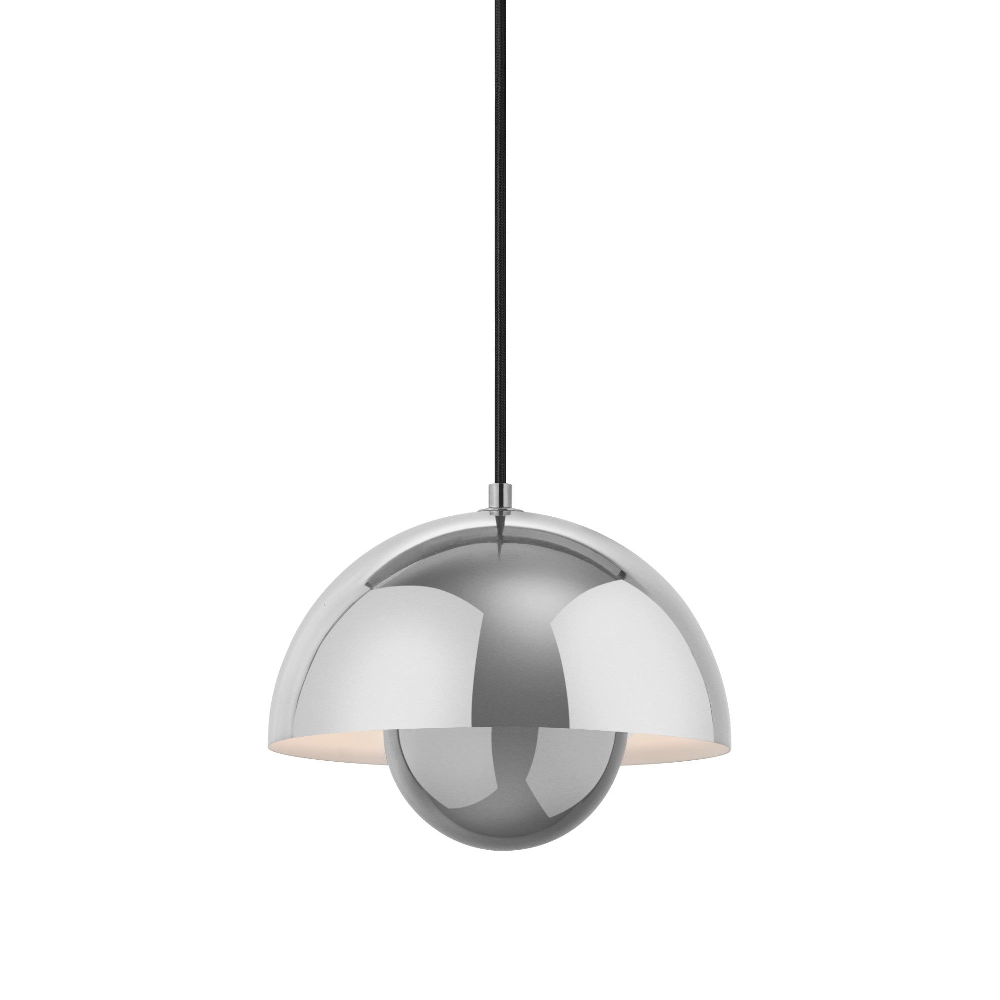 Flowerpot VP1 Pendant Lamp - Chrome Plated