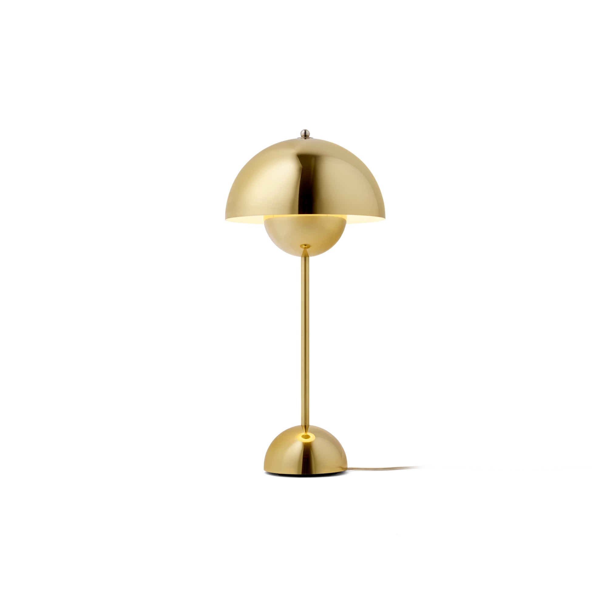 Flowerpot VP3 Table Lamp - Brass Plated-1