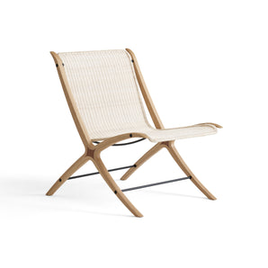 X HM10 Lounge Chair - Oak/Natural Rattan