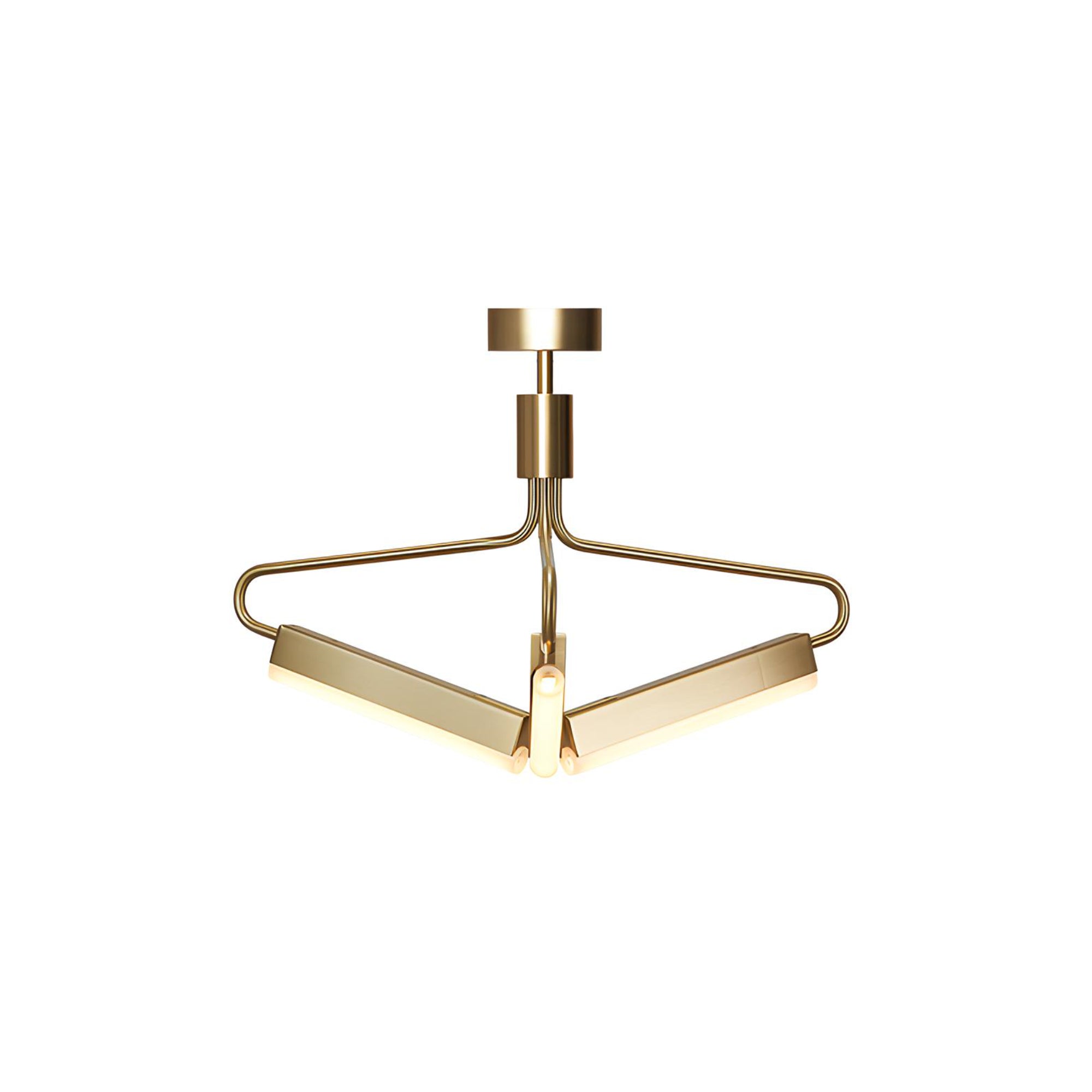Angel 3 450 Pendant lamp - Brass-1