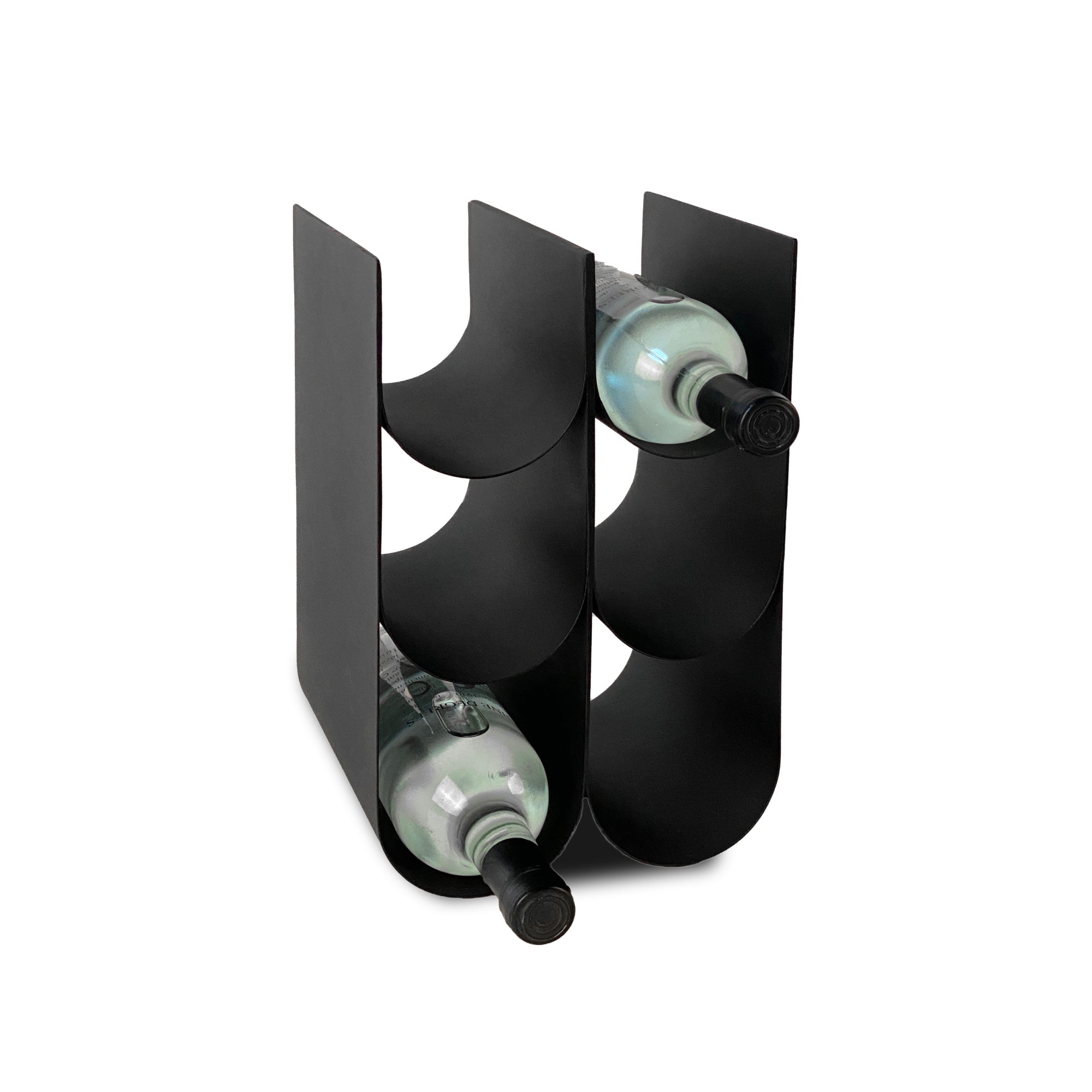 Arca Wine Rack (6) - Black-1