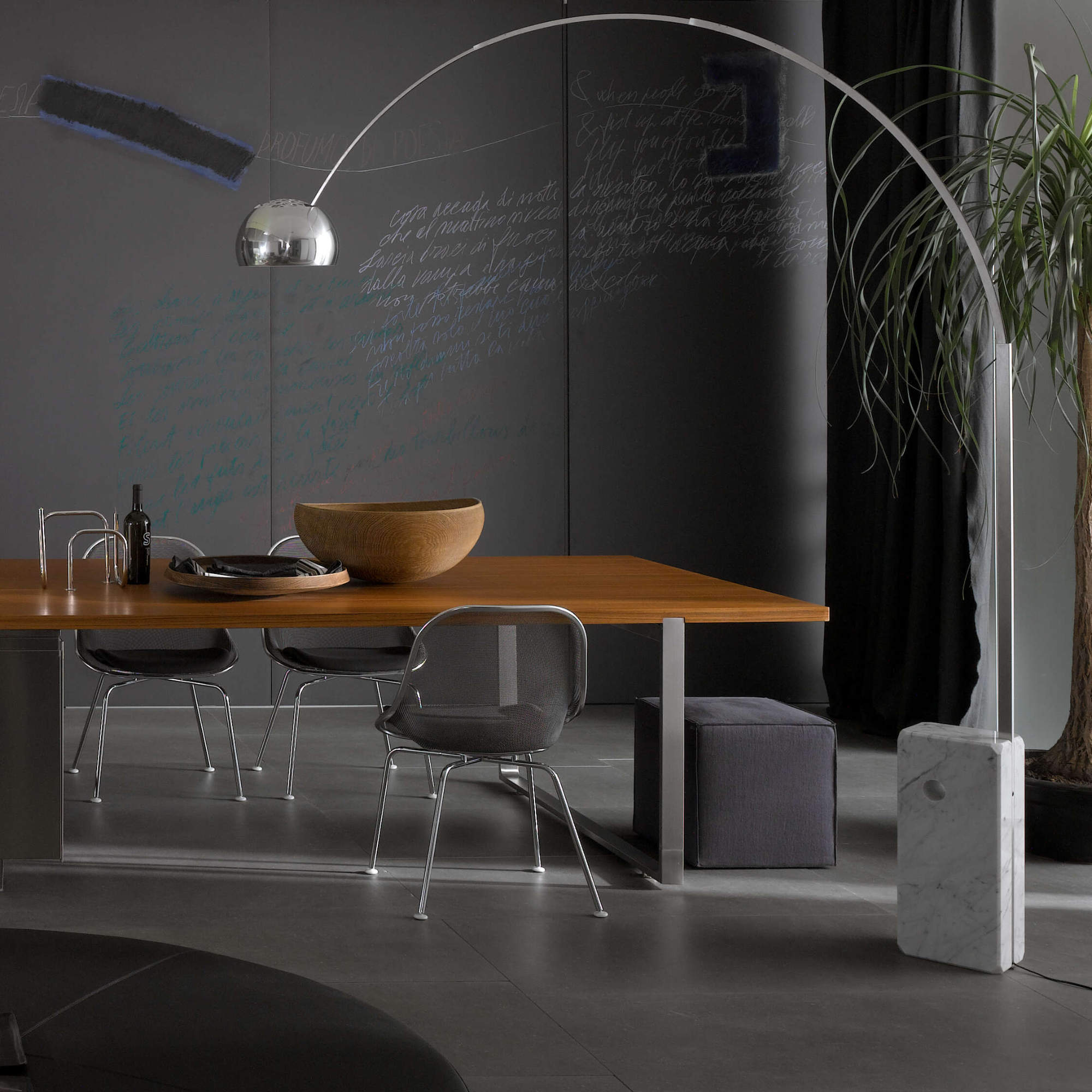 Arco Floor Lamp - Steel-4