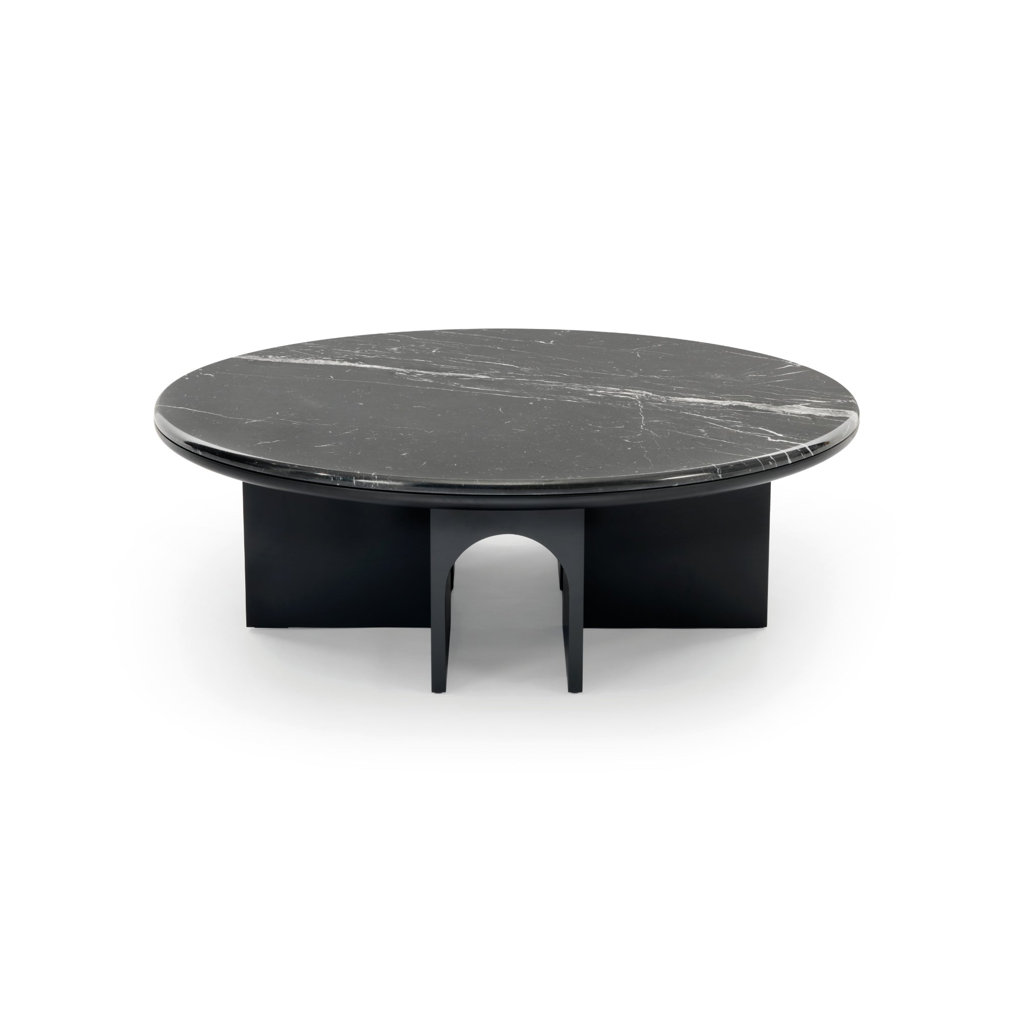 Arcolor 3974 Coffee Table - Black/Marquina