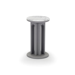 Arcolor 3976 Side Table - Grey/Carrara