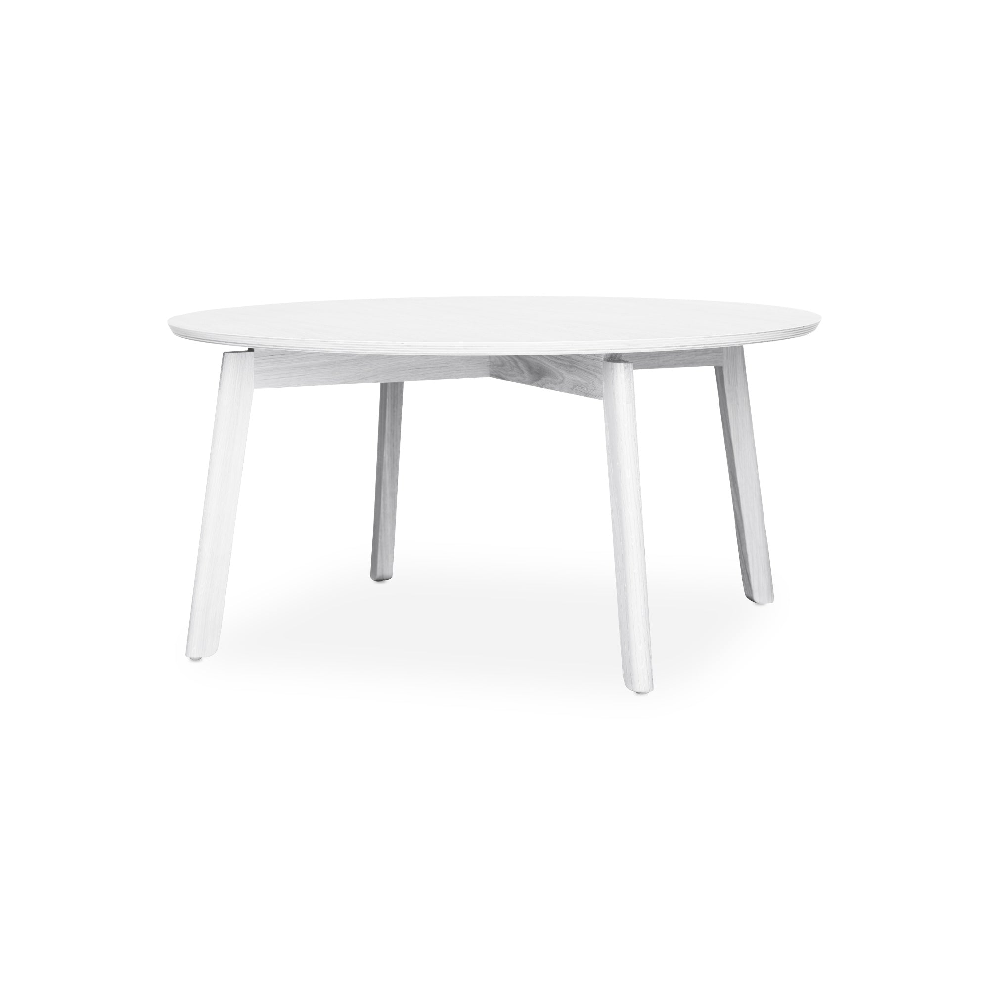 Area High 80 Sofa Table - White Stained Ash