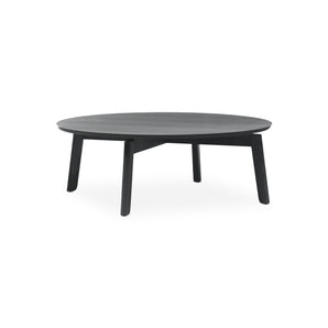 Area Low 80 Sofa Table - Black Stained Ash