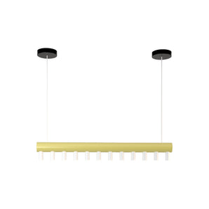Array P01 Pendant Lamp - Black/White/Light Yellow