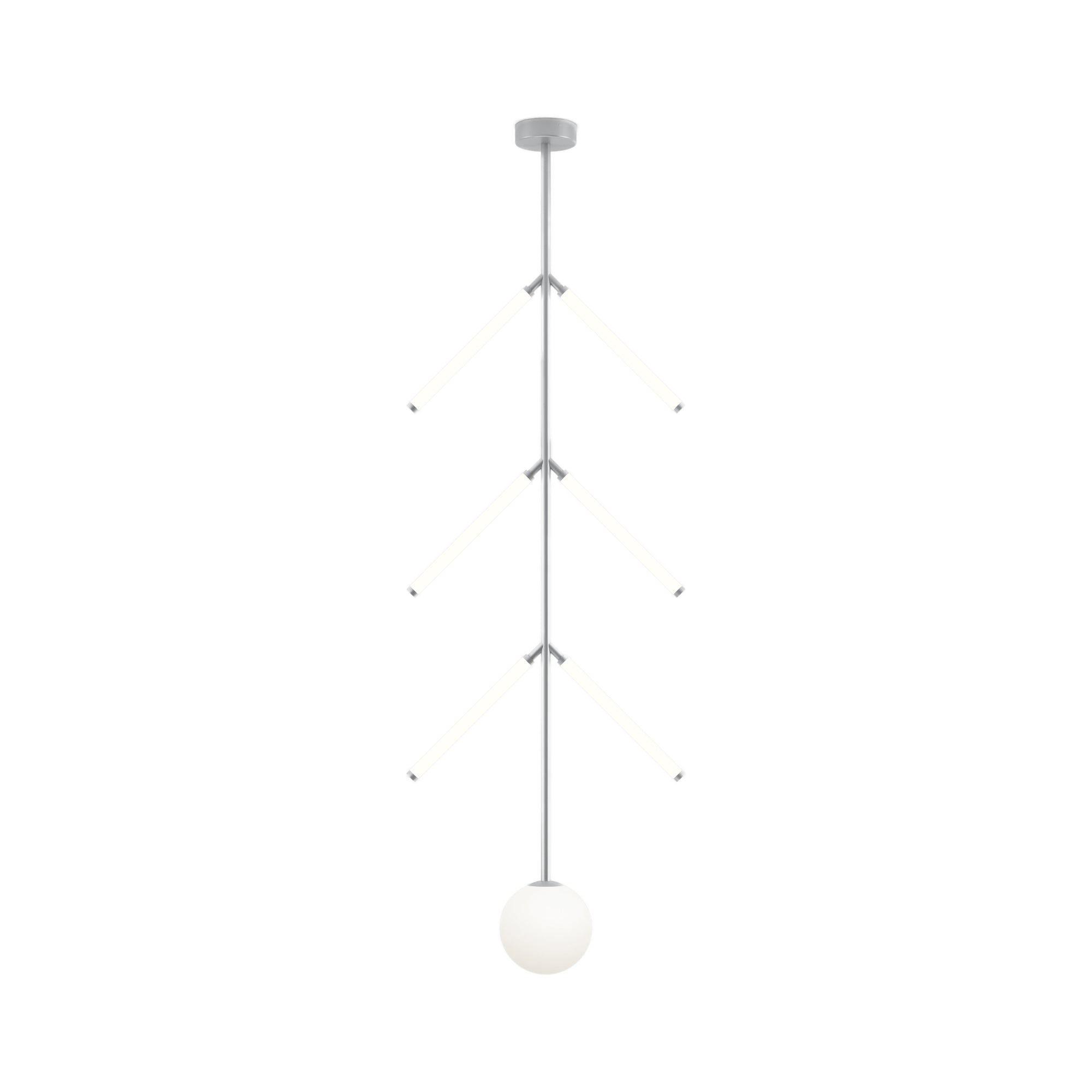 Arrow P02 Pendant Lamp - Nickel