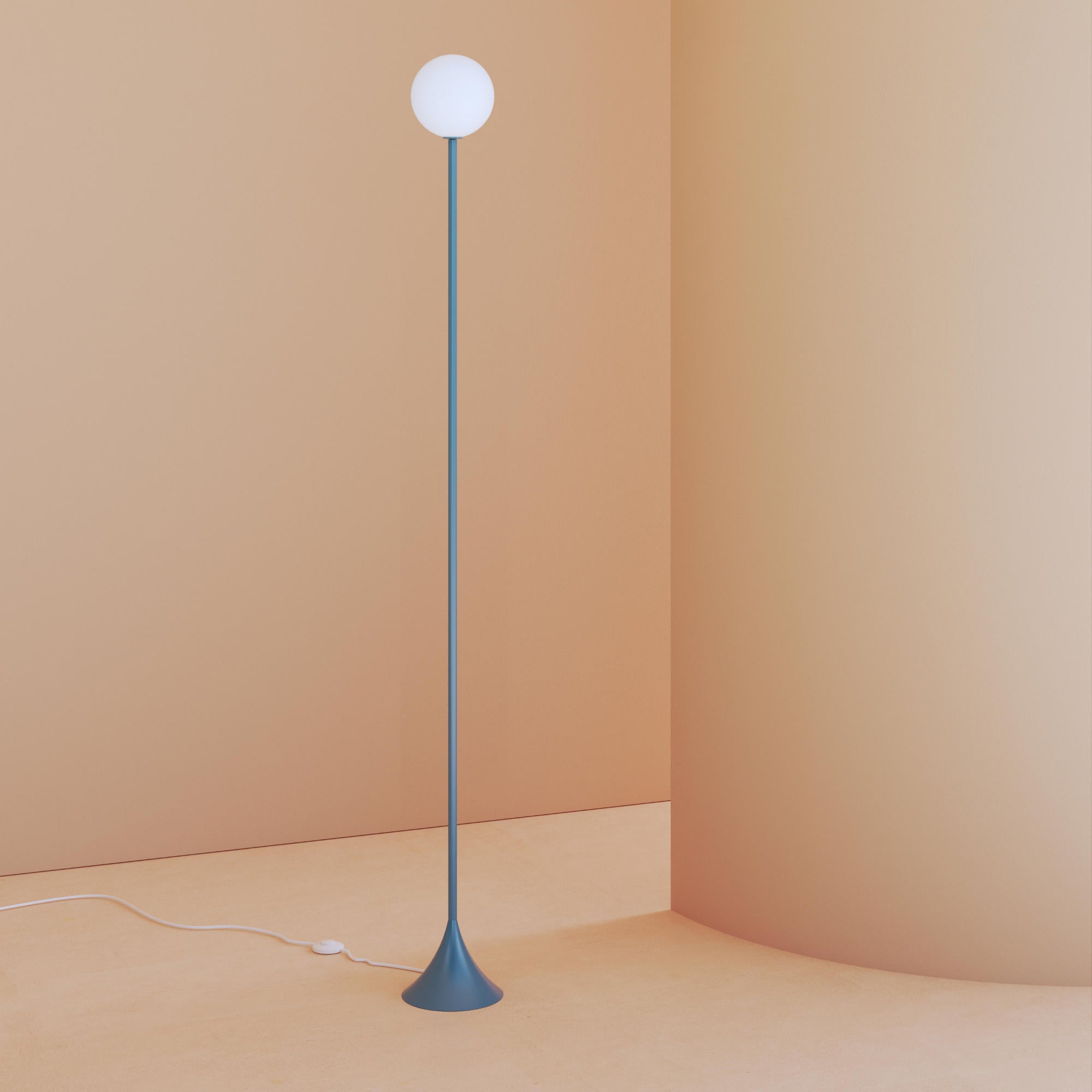 Asymptote F01 Floor Lamp - Blue