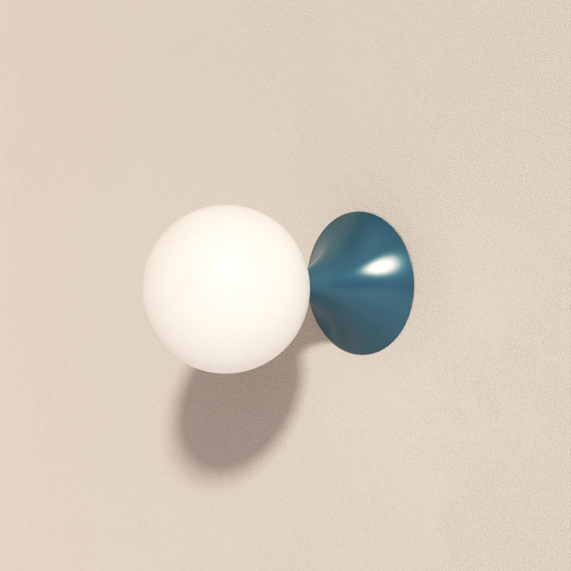 Asymptote W01 Wall Lamp - Blue