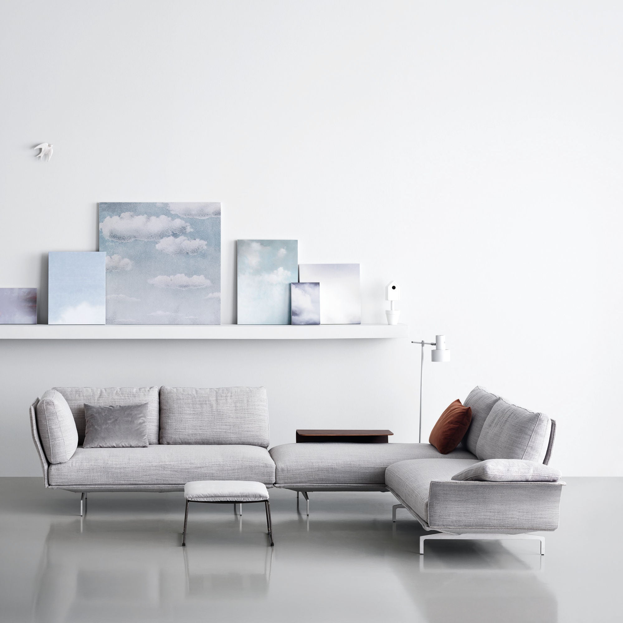 Avant-Apres Composition Sofa - Fabric Extra (Maori 36 Grey)-3