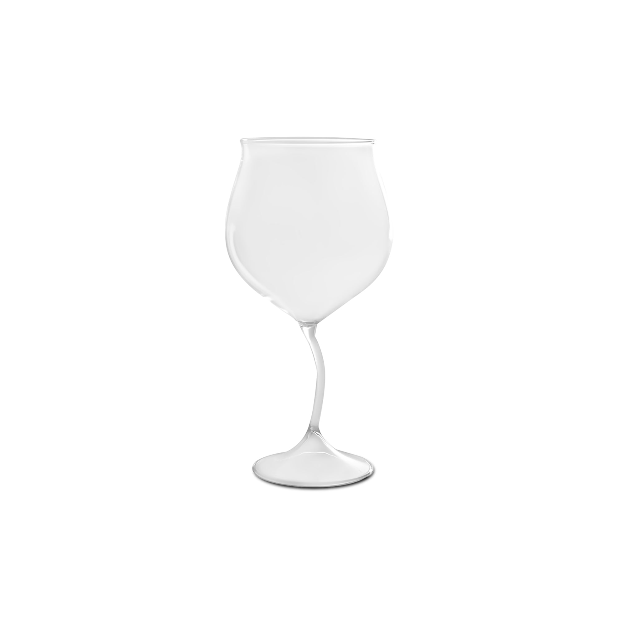 Flores Wine Glass - Clear-1